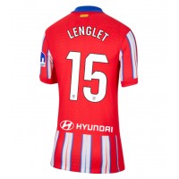 Dres Atletico Madrid Clement Lenglet #15 Domáci pre Ženy 2024-25 Krátky Rukáv